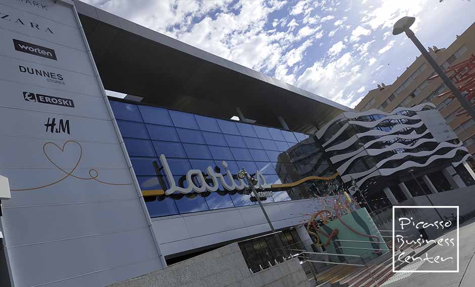 Kjøpesenter Larios Centro, Tryp Málaga Alameda Hotell, Rådgivende Cristóbal Rengel, Fuentes & Rådgivere Advokater, Rådgivende AFHA Málaga