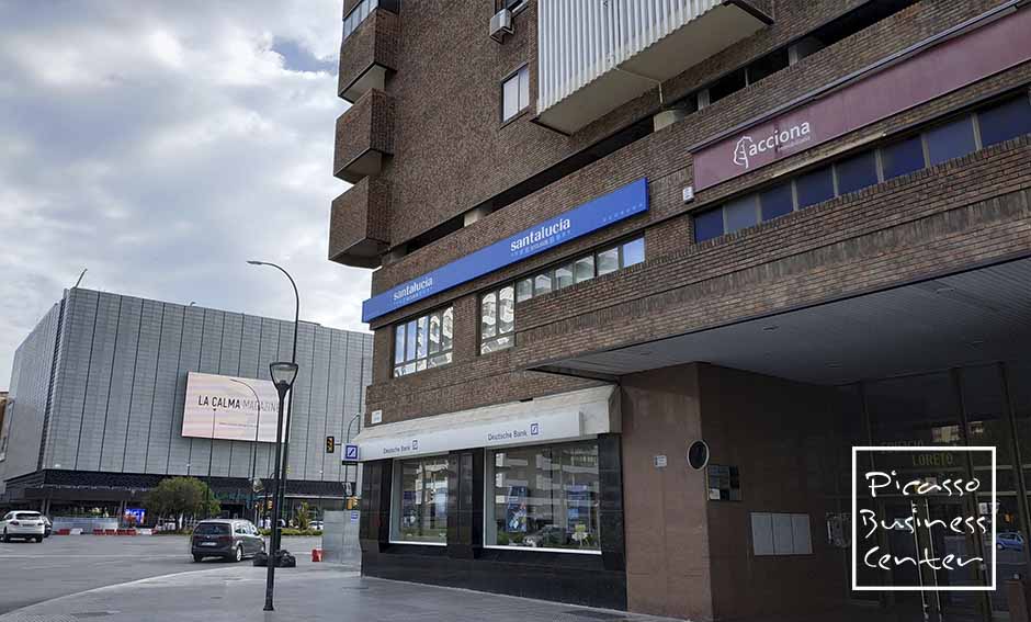 Santalucía Forsikringer, Deutsche Bank, Acciona Eiendomsmeglingsfirma, Kjøpesenter El Corte Inglés