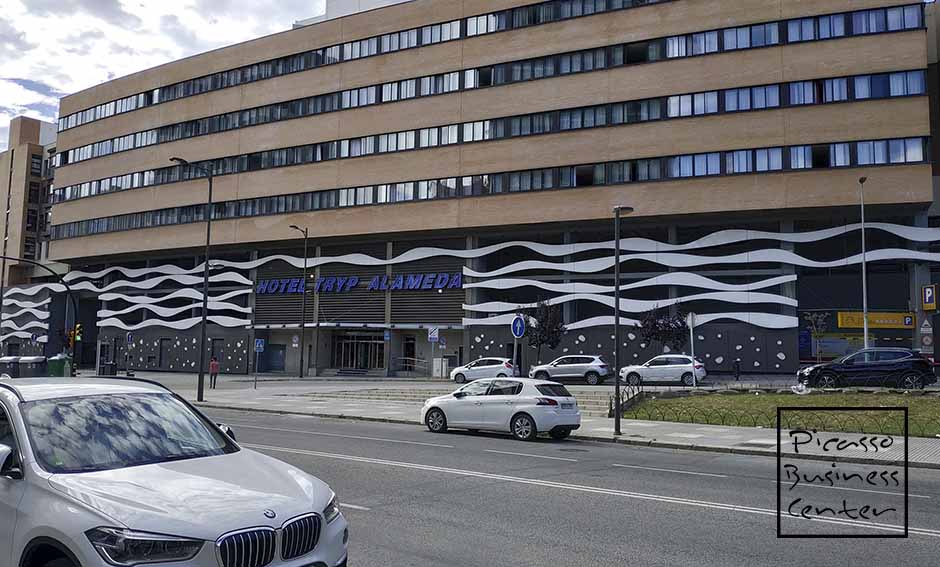 Tryp Málaga Alameda Hotell, Rådgivende Cristóbal Rengel, Fuentes & Rådgivere Advokater, Rådgivende AFHA Málaga, Suárez og Rodríguez Rådgivere